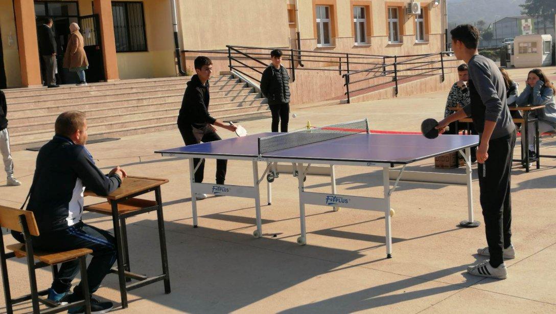 Beydağ Cumhuriyet Çok Programlı Anadolu Lisesi Masa Tenisi Turnuvası