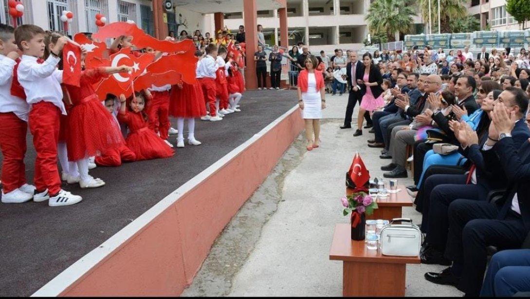 23 Nisan Ulusal Egemenlik ve Çocuk Bayramı töreni, coşkuyla gerçekleşti.