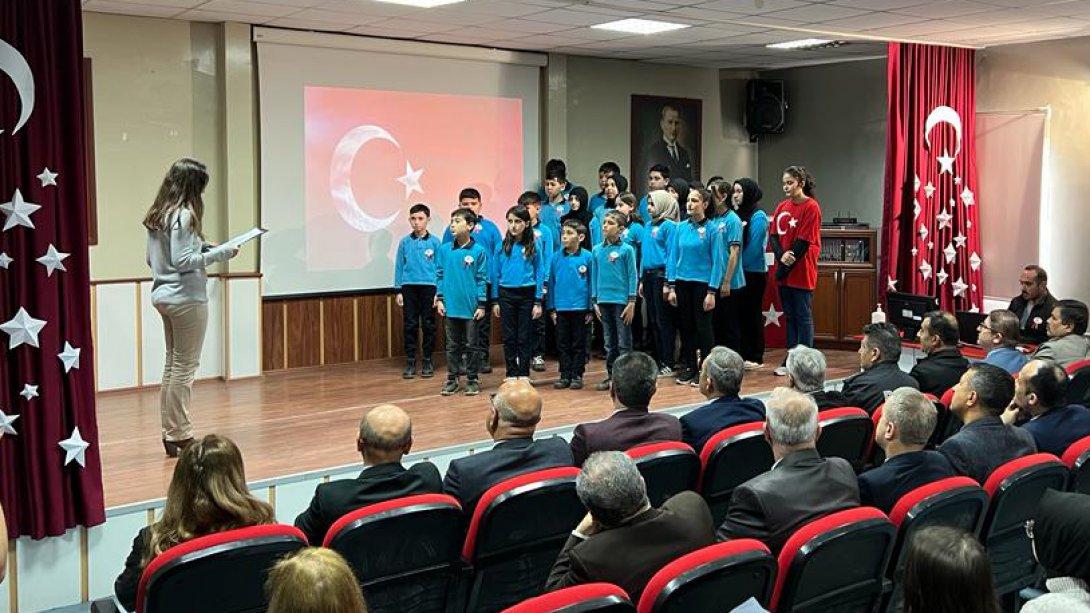 12 Mart İstiklal Marşımızın Kabulünün 102. Yılı ve Mehmet Akif Ersoy'u Anma Programı