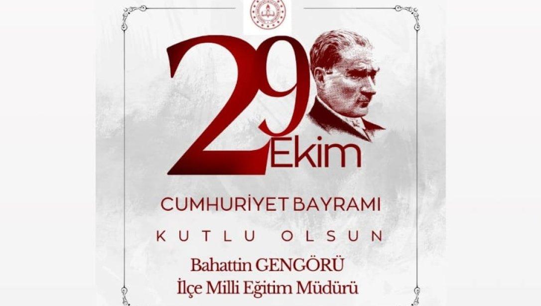 Cumhuriyet bayramımız kutlu olsun.